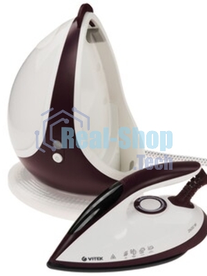 Парогенератор Vitek VT-2432 белый/бордовый