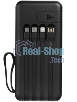 Портативный аккумулятор Tecno OnGO L101 10000mAh 12W 2.4A 2xUSB-A/USB-C черный