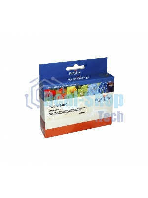 Картридж струйный для принтеров Brother PL-LC1240Y MFC-J6510DW/6710DW/6910DW/DJ525 Yellow водн ProfiLine