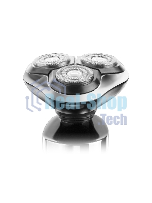 Электробритва Centek CT-2175 (черный) ротор 4D, влажное бритье, 3 плав.головки, USB, зарядка 1 час, подставка