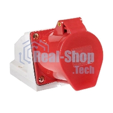 Розетка наруж. уст. 32А 380В 3P+РЕ+N IP44 (125) EKF ps-125-32-380