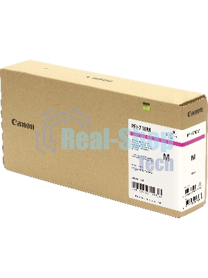 Картридж струйный Canon PFI-710 M 2356C001 пурпурный (700 мл) для Canon TX-2000/TX-3000/TX-4000