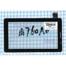 Сенсорное стекло (тачскрин) FPC-0760A0-V01, черное