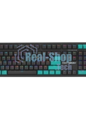 Клавиатура Raskat KM002 проводная, USB Type-A, зелёный