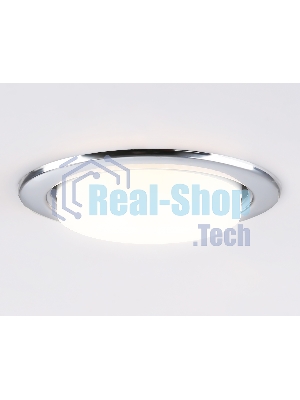 Светильник встраиваемый G10102 CH хром GX53 max 12W D106*38 (кратность 10шт)