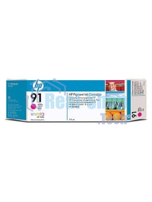 Картридж струйный HP №91 C9468A пурпурный для HP DJ Z6100 (775мл)