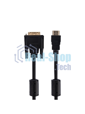 Кабель Rexant ШнурHDMI - DVI-Dgold1.5Мс фильтрами