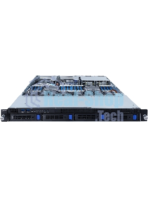 Серверная платформа Gigabyte R182-340 (rev. 100) 1U, 4x3.5
