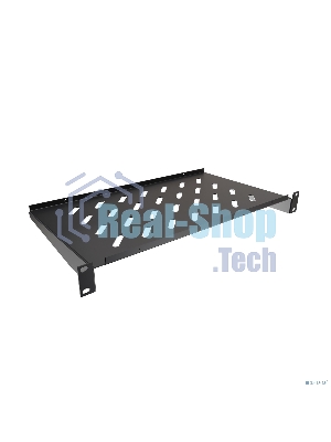 Полка стационарная NTSS NTSS-FF-250-BL 1U нагр.:20кг. 19