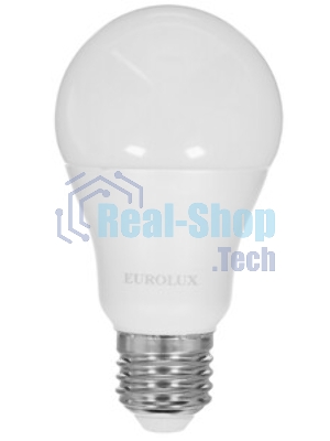 Лампа светодиодная EUROLUX LL-E-A60-15W-230-2,7K-E27