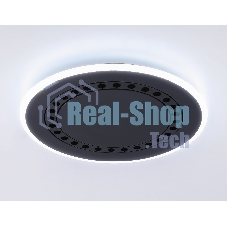 Светильник Ambrella light FL51407 BK черный 3000K/4200K/6400K 56W D485*40 (ПДУ ИК)