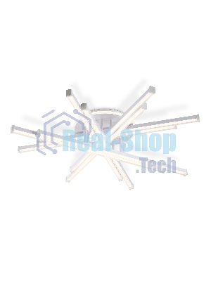Потолочный светодиодный светильник Ambrella light FL6275 WH белый 134W 3000K-6400K 800*800*165 (ПДУ ИК)