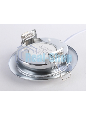 Светильник встраиваемый G10102 CH хром GX53 max 12W D106*38 (кратность 10шт)