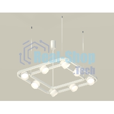 Светильник Ambrella light XB9177154/8 SWH/FR белый песок/белый матовый GX53 (C9177, N8402)