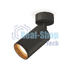 Светильник Ambrella Light XM6323004 SBK/PYG черный песок/золото желтое полированное MR16 GU5.3 (A2210, C6323, N6113)