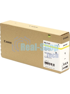 Картридж струйный Canon PFI-710 Y 2357C001 желтый (700 мл) для Canon TX-2000/TX-3000/TX-4000