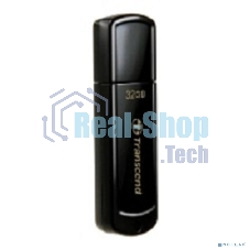 Флешка USB Transcend JetFlash 350 (TS32GJF350), 32Gb, USB 2.0, R/W 15/7, черный