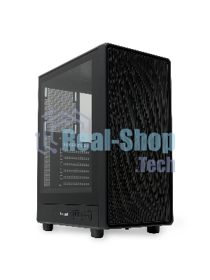 Компьютерный корпус без блока питания HSPD M510, Mesh Mid Tower, черный, TG, 0.5 SPCC, no fans ATX, mATX, mITX 180/280/160мм 1x2.5