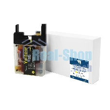Картридж струйный NVPrint LC-1280XLY (NV-LC1280XLY) Yellow для Brother MFCJ5910/6510/6910 (19 мл) совместимый