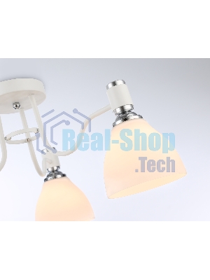 Светильник Ambrella light TR303302/3 WH/CH/FR белый/хром/белый матовый E27*3 max 60W D600*270