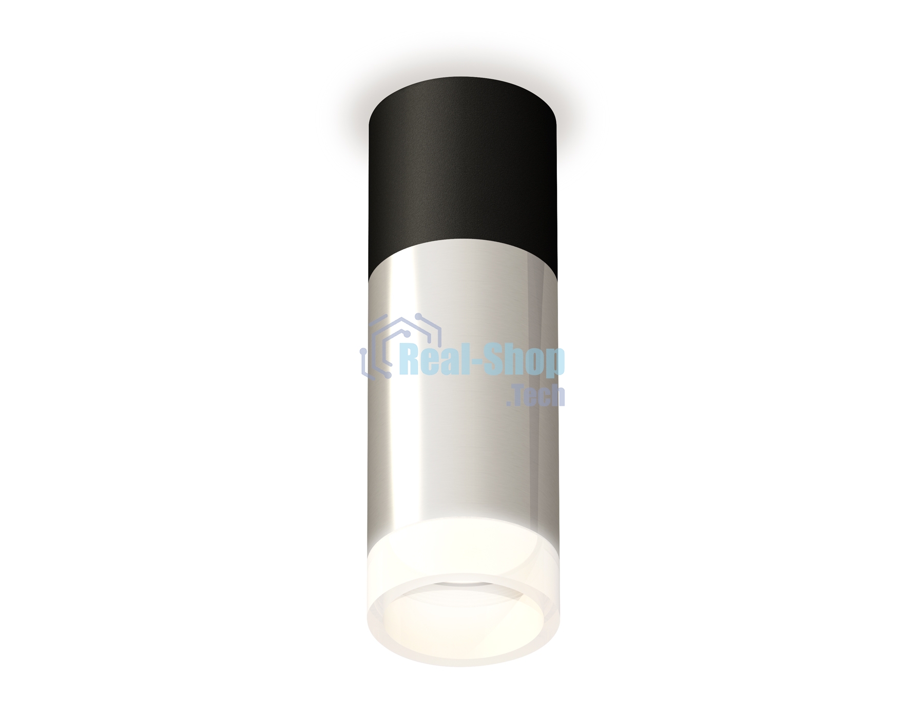 Светильник Ambrella Light XS6325062 PSL/SBK/FR серебро полированное/черный песок/белый матовый MR16 GU5.3