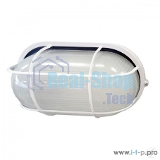 Светильник IEK LNPP0-1202-1-100-K01 НПП1202 белый/овал с реш. 100Вт IP54 IEK