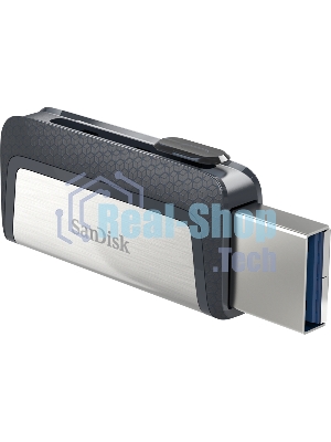 Флешка USB Sandisk 64Gb Ultra Dual SDDDC2-064G-G46 USB 3.0 серый/узор