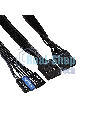 Компьютерный корпус Minitower ExeGate EX286427RUS BA-309-500W-8 (mATX, БП AA500 с вент. 8см, 2хUSB, HD аудио, черный)