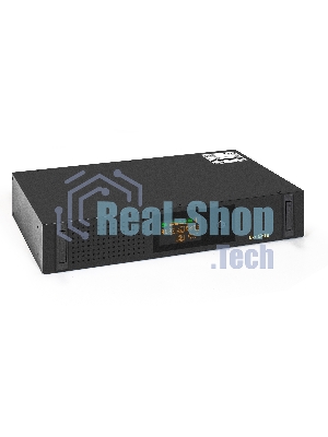 ИБП ExeGate ServerRM UNL-850.LCD.AVR.2SH.3C13.USB.2U (850VA/510W, Color LCD, AVR, 2*Schuko+3*C13, USB, батарея 12V 9Ah, 2U, установка в стойку, Black)