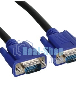 Кабель соединительный SVGA (15M/M) 10m 2 фильтра TV-COM