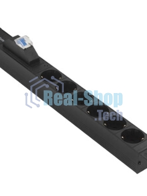 Блок розеток горизонтальный ExeGate ServerPro PDU-19H610 Al-6S-EU2.5-1P, 19