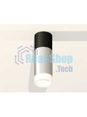 Светильник Ambrella Light XS6325062 PSL/SBK/FR серебро полированное/черный песок/белый матовый MR16 GU5.3