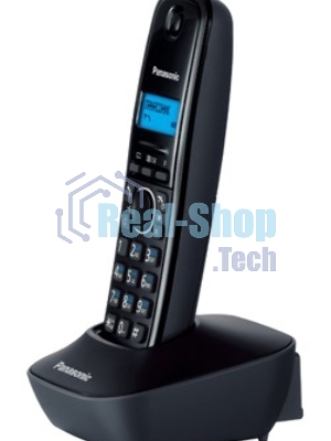 Телефон беспроводной (DECT) Panasonic KX-TG1611RUH (серый) АОН, Caller ID,12 мелодий звонка,подсветка дисплея,поиск трубки