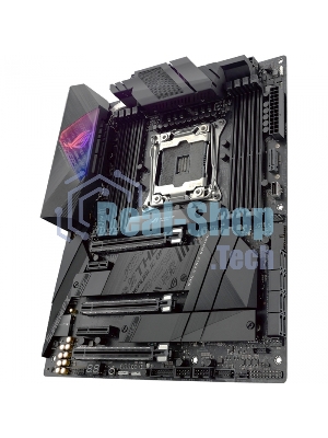 Материнская плата ASUS ROG STRIX X299-E GAMING II, LGA 2066, Intel X299, 8xDDR4, 8xSATA, 3xM.2, 1xPCIe 3.0 x8, 2xPCIe 3.0 x16, 1xPCIe x4, 1xPCIe x1, 2x 2.5Gb LAN, 1xUSB 3.2 Gen 2, 3xUSB 3.2 Gen 2, 2xUSB 2.0, 5x3.5 мм, 7.1, ATX