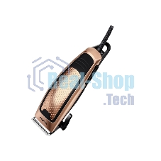Машинка для стрижки Centek CT-2129 (чер/зол) срез 0...12мм, производительный мотор, шнур 1.8м