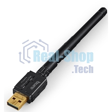 Адаптер USB Buro Bluetooth 5.3+EDR class 1 100м черный
