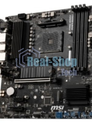 Материнская плата MSI B550M PRO-VDH, AM4, AMD B550, 4xDDR4, 4xSATA, 2xM.2, 1xPCI-E 4.0 x16, 2xPCI-E x1, 1xDP, 1xHDMI, 1xVGA, 1x 1Gb LAN, 2xUSB 2.0, 4xUSB 3.2 Gen 1, 3x3.5 мм, 7.1, Micro-ATX