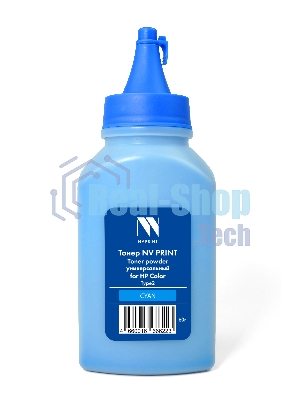 Тонер NVPrint для HP Color универсальный Type2 (60г) Cyan совместимый
