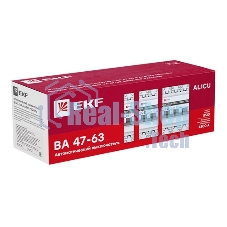 PROXIMA Автоматический выключатель ВА 47-63N 3P 20А (C) 4,5 кА