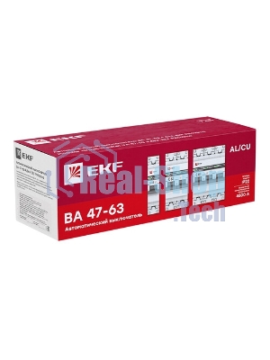 PROXIMA Автоматический выключатель ВА 47-63N 3P 20А (C) 4,5 кА