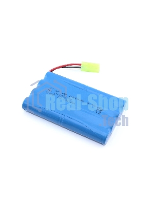 Аккумулятор Ni-Cd 9,6V 1400mAh AA Flatpack разъем Tamiya