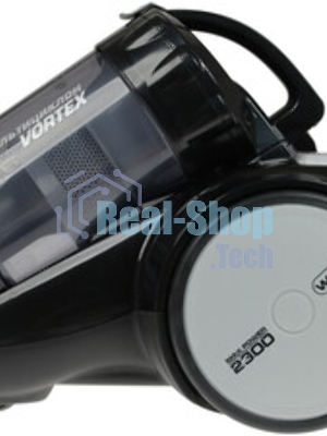 Пылесос Centek CT-2524 черный/серый, 420/2300 Вт, уборка сухая, пылесборник контейнер 2 л