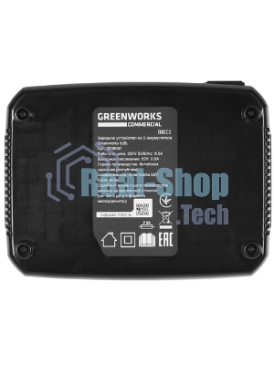 Зарядное устройство Greenworks G82C2, 82V (2939007)
