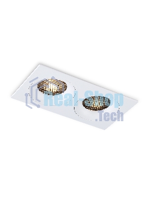 Светильник встраиваемый Ambrella light TN102731/2 WH белый GU5.3 175*92*23