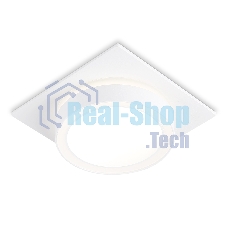 Светильник Ambrella light TN52421 WH/FR белый/белый матовый GX53 max 12W 105*105*45