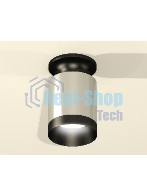 Светильник Ambrella Light XS6305062 PSL/PBK серебро полированное/черный полированный MR16 GU5.3 (N6902, C6305, N6131)