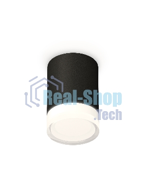 Светильник Ambrella Light XS7422023 SBK/FR/CL черный песок/белый матовый/прозрачный MR16 GU5.3 (C7422, N7160)