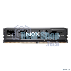 Оперативная память Apacer Nox, DDR5, 16GB (1x16 GB), 5600 MHz, CL40, DIMM, радиатор, серый, черный