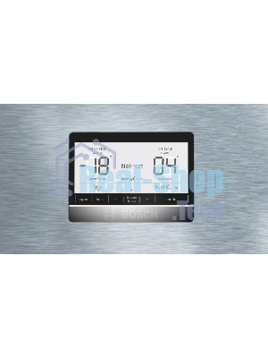 Холодильник Bosch KGN86AI32U серебристый двухкамерный 479/140л морозилка снизу