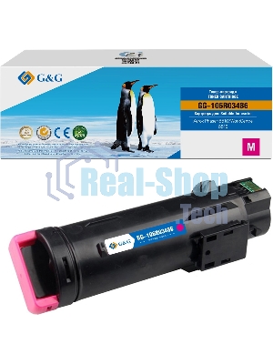 Картридж лазерный G&G GG-106R03486 106R03478/106R03486 пурпурный (2400 стр.) для Xerox Phaser 6510DN/WC 6515DN